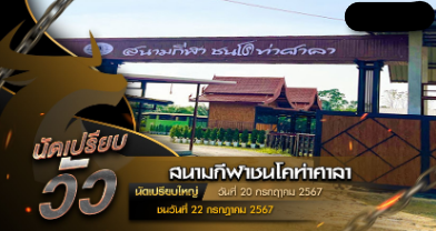 นัดเปรียบวัว วันที่ 20 กรกฎาคม 2567