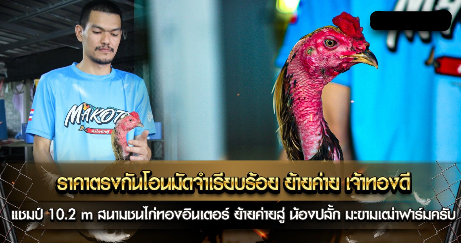 “เจ้าทองดี” แชมป์ 10.2 ล้าน แห่ง ส.กฤษกร