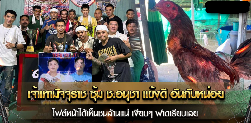 เจ้าเทามัจจุราช ซุ้ม ช.อนุชา แข้งดี อันกับหน่อย